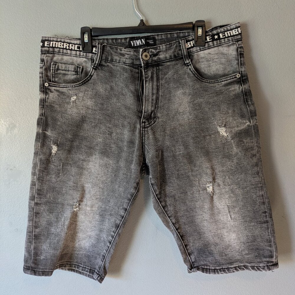 Black Men's Shorts Waist 36
